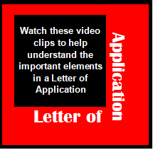 Video clips letter of application
