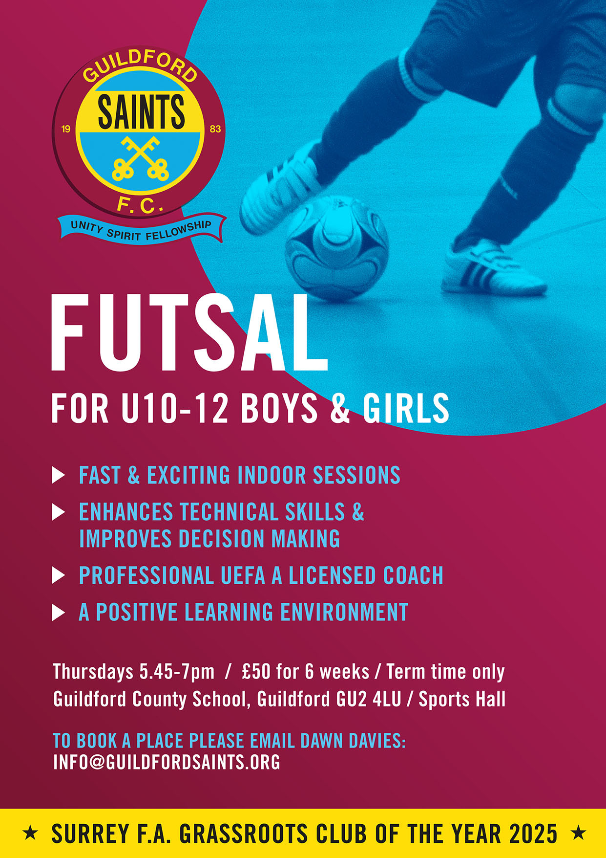 Futsal flyer